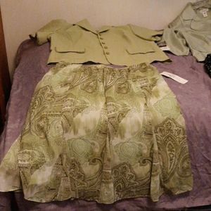 Dress jackets and skirts.